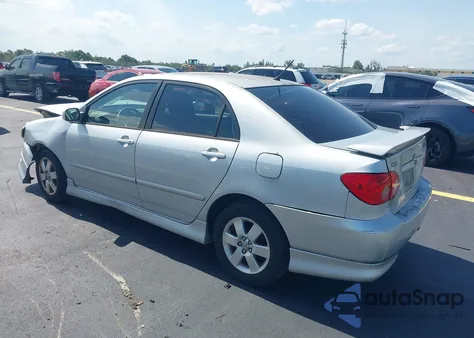 2007 Toyota Corolla S из США, поврежденный, VIN 1NXBR32E17Z878835